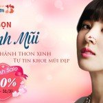 Thu gọn cánh mũi – Sang chảnh thon xinh – Ưu đãi đến 20%